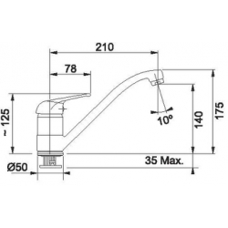 Zlewozmywak Franke EFN 614-78 + bateria FP 0035